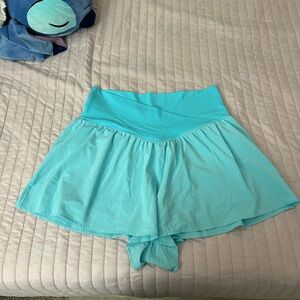 Light Blue Skater Shorts